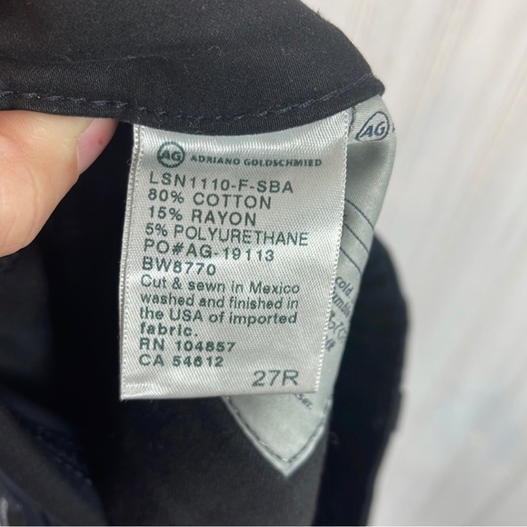 AG The Stilt black cigarette leg jeans - Picture 4 of 10